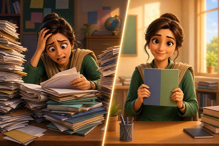 Chaos of separate language papers versus one clean bilingual exam